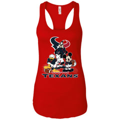 Mickey Mouse Houston Texans American Football Nfl Sports Shirt Women Tank Top Women Tank Top - parenttees