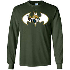 We Are The Jacksonville Jaguars Batman Nfl Mashup Men Long Sleeve Shirt Men Long Sleeve Shirt - parenttees