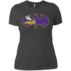 We Are The Minnesota Vikings Batman Nfl Mashup Women Cotton T-Shirt Women Cotton T-Shirt - parenttees