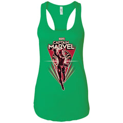 Marvel Captain Marvel Retro Style Flight Women Tank Top Women Tank Top - parenttees