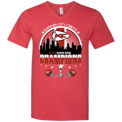 Nfl – Kansas City Chiefs 2019 Super Bowl Champions Football Men V-Neck T-Shirt Men V-Neck T-Shirt - parenttees