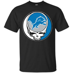 Detroit Lions Grateful Dead Steal Your Face Football Nfl Shirts Men Cotton T-Shirt