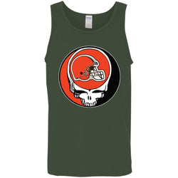 Cleveland Browns Grateful Dead Steal Your Face Football Nfl Shirts Men Cotton Tank