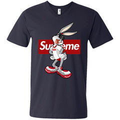 Supreme Rabbit T Shirt Men V-Neck T-Shirt Men V-Neck T-Shirt - parenttees