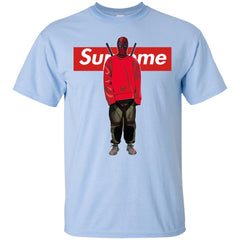 Supreme Deadpool Hiphop T-shirt Men Cotton T-Shirt Men Cotton T-Shirt - parenttees