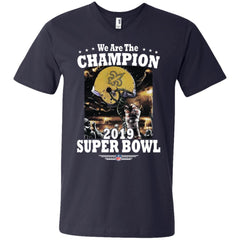 Nfl – New Orleans Saints We Are The Champion 2019 Super Bowl Football Men V-Neck T-Shirt Men V-Neck T-Shirt - parenttees