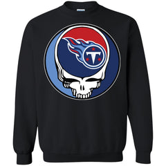 Tennessee Titans Grateful Dead Steal Your Face Football Nfl Shirts Crewneck Pullover Sweatshirt Crewneck Pullover Sweatshirt - parenttees