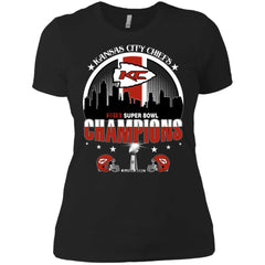 Nfl – Kansas City Chiefs 2019 Super Bowl Champions Football Women Cotton T-Shirt Women Cotton T-Shirt - parenttees