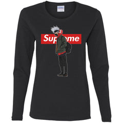 Supreme Naruto Funny Style T-shirt Women Long Sleeve Shirt Women Long Sleeve Shirt - parenttees