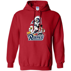 Mickey Mouse Los Angeles Rams American Football Nfl Sports Shirt Pullover Hoodie Sweatshirt Pullover Hoodie Sweatshirt - parenttees