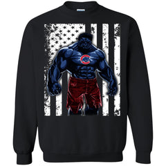 Giants Hulk Chicago Cubs T-shirt Flag Crewneck Pullover Sweatshirt Crewneck Pullover Sweatshirt - parenttees