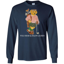 Polo Bear Ralph Lauren T-shirt Men Long Sleeve Shirt