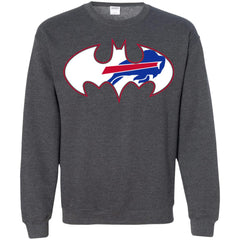 We Are The Buffalo Bills Batman Nfl Mashup Crewneck Pullover Sweatshirt Crewneck Pullover Sweatshirt - parenttees