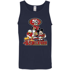 Mickey Mouse San Francisco 49ers American Football Nfl Sports Shirt Men Cotton Tank Men Cotton Tank - parenttees