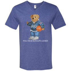 Polo Bear Ralph Lauren Men V-Neck T-Shirt