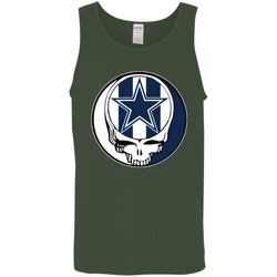 Dallas Cowboys Grateful Dead Steal Your Face Football Nfl Shirts Men Cotton Tank