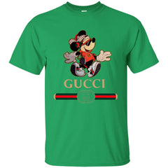 Gucci Mickey Fashion Stylelist Music T-shirt Men Cotton T-Shirt Men Cotton T-Shirt - parenttees