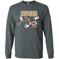 Gucci Tom And Jerry Cartoon T-shirt Men Long Sleeve Shirt Men Long Sleeve Shirt - parenttees