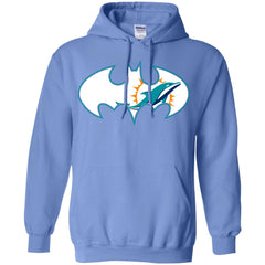 We Are The Miami Dolphins Batman Nfl Mashup Pullover Hoodie Sweatshirt Pullover Hoodie Sweatshirt - parenttees