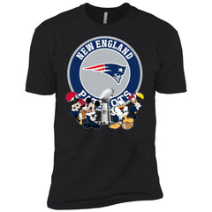 Nfl – New England Patriots Super Bowl 2019 Mickey Mouse Minnie Mouse Donald Duck Daisy Duck Football Men Short Sleeve T-Shirt Men Short Sleeve T-Shirt - parenttees
