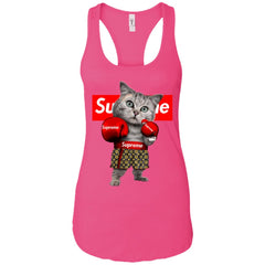 Supreme Boxing Cat Best Funny T-shirt Women Tank Top Women Tank Top - parenttees