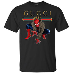 Spider Man Gucci Funny  Trend T- Shirt Men Cotton T-Shirt Men Cotton T-Shirt - parenttees