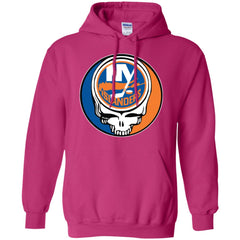 New York Islanders Grateful Dead Steal Your Face Hockey Nhl Shirts Pullover Hoodie Sweatshirt Pullover Hoodie Sweatshirt - parenttees