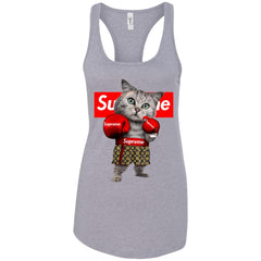 Supreme Boxing Cat Best Funny T-shirt Women Tank Top Women Tank Top - parenttees