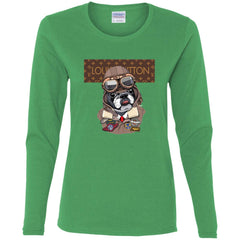 Louis Vuitton T-shirt Style Dogs T-shirt Women Long Sleeve Shirt Women Long Sleeve Shirt - parenttees