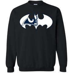 We Are The Los Angeles Rams Batman Nfl Mashup Crewneck Pullover Sweatshirt Crewneck Pullover Sweatshirt - parenttees