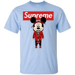 Supreme Mickey Style Fashion T-shirt Men Cotton T-Shirt Men Cotton T-Shirt - parenttees