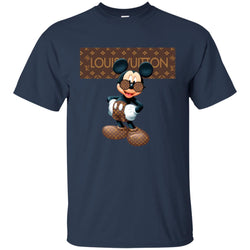 Best Louis Vuitton Mickey Mouse Shirt Men Cotton T-Shirt