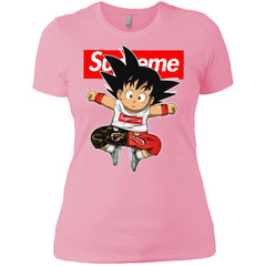 Supreme Dragon Ball Goku T-shirt Women Cotton T-Shirt Women Cotton T-Shirt - parenttees