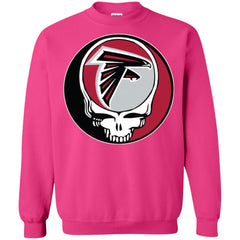 Atlanta Falcons Grateful Dead Steal Your Face Football Nfl Shirts Crewneck Pullover Sweatshirt Crewneck Pullover Sweatshirt - parenttees