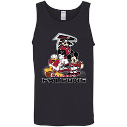 Mickey Mouse Atlanta Falcons American Football Nfl Sports Shirt Men Cotton Tank