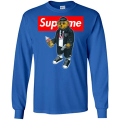 Supreme Bear Guns T-shirt Men Long Sleeve Shirt Men Long Sleeve Shirt - parenttees