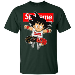 Supreme Dragon Ball Goku T-shirt Men Cotton T-Shirt Men Cotton T-Shirt - parenttees