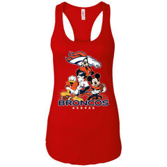 Mickey Mouse Denver Broncos American Football Nfl Sports Shirt Women Tank Top Women Tank Top - parenttees