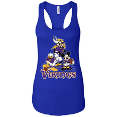 Mickey Mouse Minnesota Vikings American Football Nfl Sports Shirt Women Tank Top Women Tank Top - parenttees