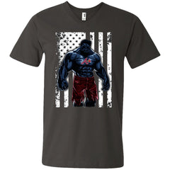 Giants Hulk Atlanta Braves Nfl T-shirt Men V-Neck T-Shirt Men V-Neck T-Shirt - parenttees