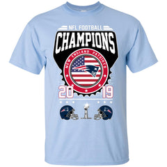 Nfl – Football Champions New England Patriots Super Bowl 2019 Men Cotton T-Shirt Men Cotton T-Shirt - parenttees