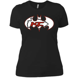 We Are The Kansas City Chiefs Batman Nfl Mashup Women Cotton T-Shirt