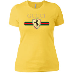 Gucci Ferrari T-shirt Women Cotton T-Shirt Women Cotton T-Shirt - parenttees