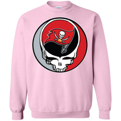 Tampa Bay Buccaneers Grateful Dead Steal Your Face Football Nfl Shirts Crewneck Pullover Sweatshirt Crewneck Pullover Sweatshirt - parenttees