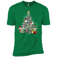 Chanel Christmas Tree T-shirt Men Short Sleeve T-Shirt Men Short Sleeve T-Shirt - parenttees