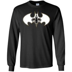 We Are The New Orleans Saints Batman Nfl Mashup Men Long Sleeve Shirt