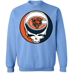 Chicago Bears Grateful Dead Steal Your Face Football Nfl Shirts Crewneck Pullover Sweatshirt Crewneck Pullover Sweatshirt - parenttees