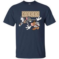 Gucci Tom And Jerry Cartoon T-shirt Men Cotton T-Shirt