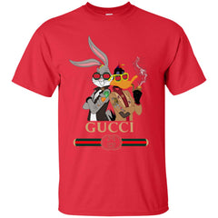 Gucci Trending T-shirt Rabbit And Donald T-shirt Men Cotton T-Shirt Men Cotton T-Shirt - parenttees