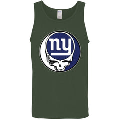 New York Giants Grateful Dead Steal Your Face Football Nfl Shirts Men Cotton Tank Men Cotton Tank - parenttees